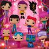Набор фигурок Охотников на демонов Kpop Huntrix - Коллекционные игрушки Дерпи Тигр Руми Мира Зои Сусси Фигурки Украшения для фанатов