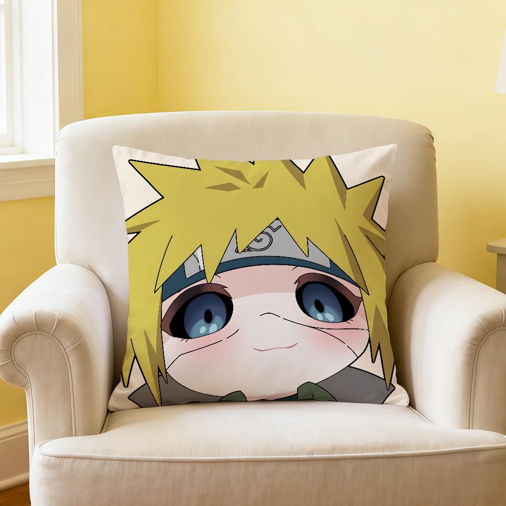classic japan anime NNaruto chibi kawaii soft pillowcase Sofa Home Living Room Decor Protective Covers hogar pillow cover