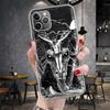 Сатанинский козел Сатана Дьявол Мягкий чехол для телефона Для IPhone 11 17 Air 16E 16 Pro Max 15 + 14 Plus 13 Mini 12 Apple 7 SE 8 Fundas Coque 1