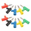 10pcs J.10028 4mm Banana Plugs Stackable Solderless Banana Connectors for Industrial Equipment