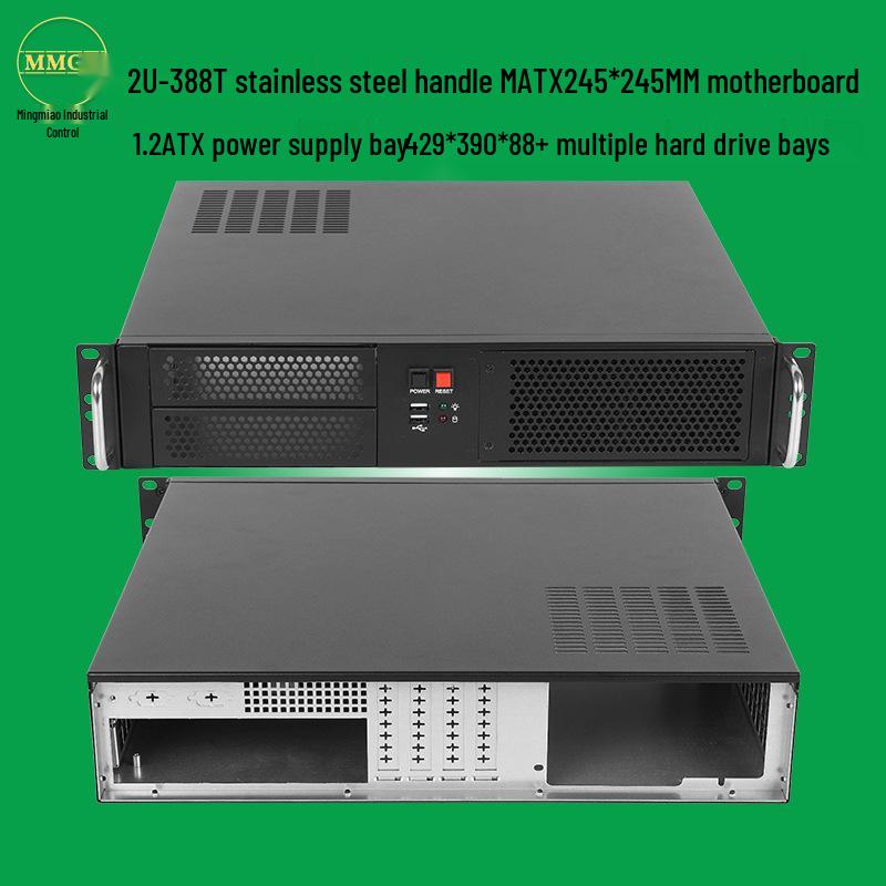 Промышленный 4U 19" Рэковый ПК Шасси, 7 слотов IPC610L450, Толщина 1,2 мм