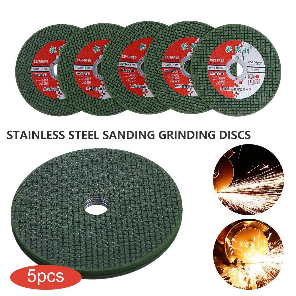 5 шт. лезвий для резки без заусенцев, лезвие для полировки смолы, режущий диск 107 мм, угловая шлифовальная машина