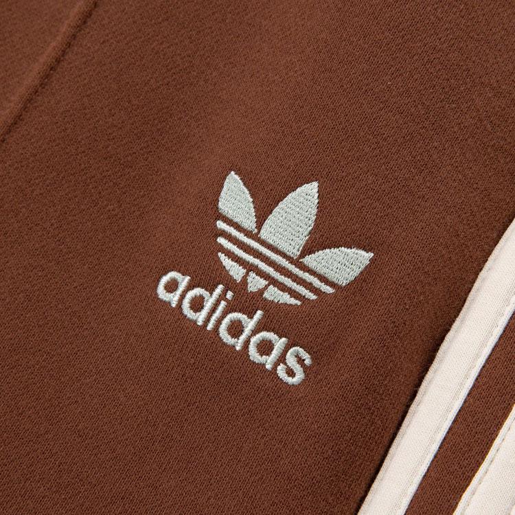 Adidas Штаны для скейтбординга Originals City Skate, свободные трикотажные спортивные брюки с тремя полосками, коричневые IY5380
