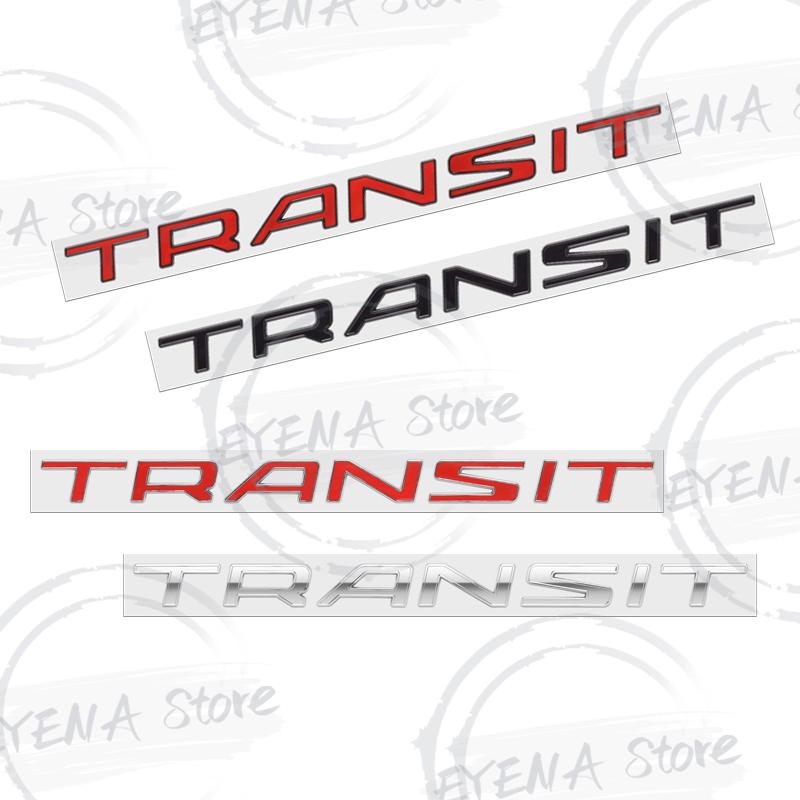 DUSP4 For Ford Transit Custom Tourneo MK7 MK8 Tuning Logo Lettering Metal Badge Stickers Car Rear Trunk Body Emblem Auto Accessories