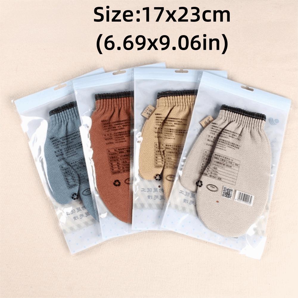 Exfoliating Rubbing Gloves Plant Fiber Scrub Glove Quick-dry Shower Scrubber Body Exfoliation