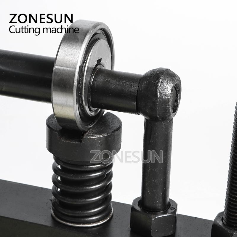 ZONESUN ZS-DM Ручная машина для вырубки кожи по пресс-форме для творческих проектов