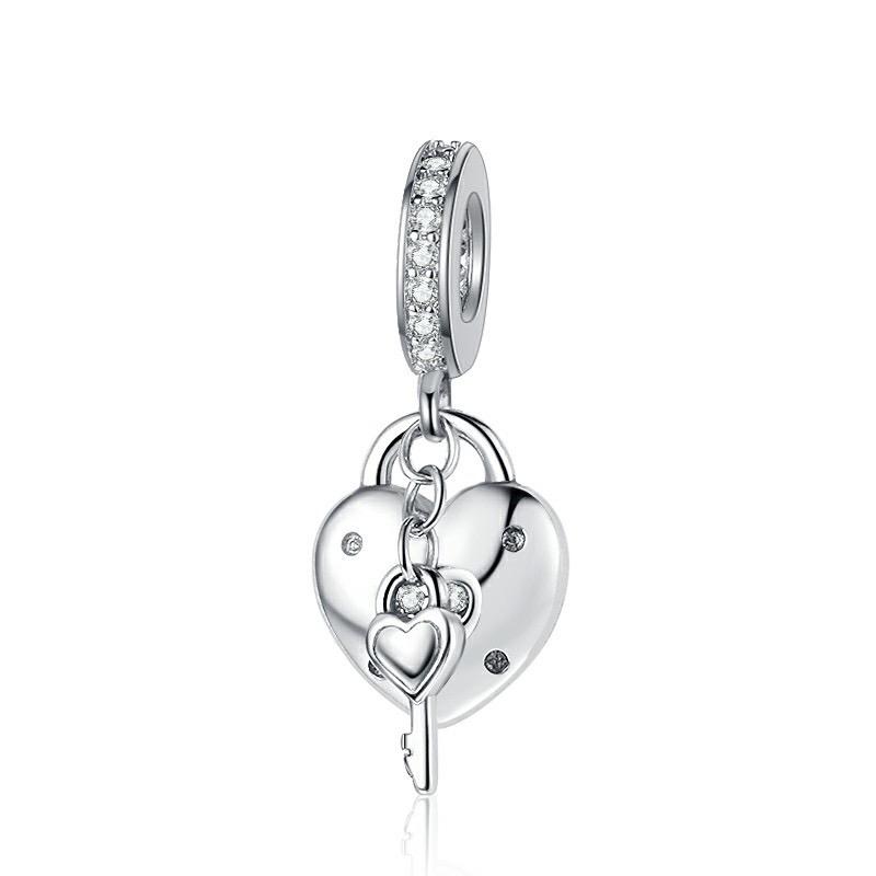 New Copper Bicycle Super Cool Motorcycle Key Car Sunglasses Charm Pendant Suitable For Original Bracelets Diywomen'S Jewelry