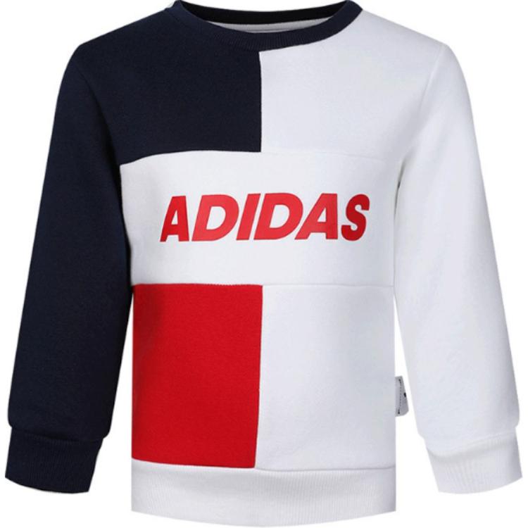 adidas Толстовка Белая Детская Возраст 3 7 Лет EH4056