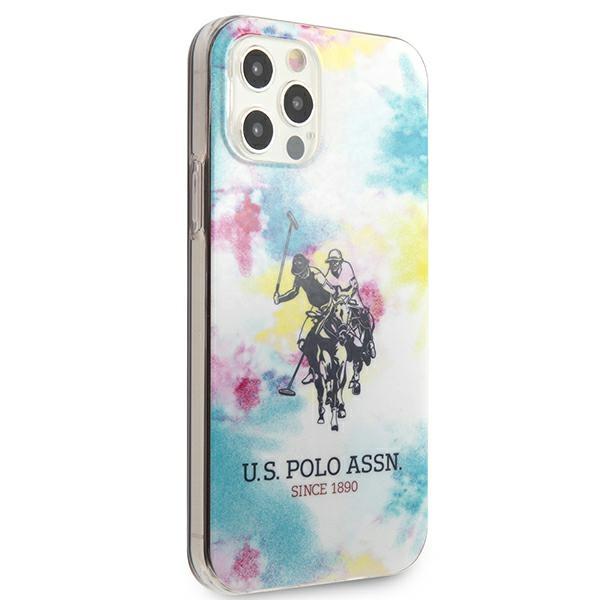 Etui do iPhone 12 Pro Max US Polo Tie & Dye Kolekcja Wielokolorowe