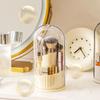 Clear Makeup Brush Storage Bucket Plastic Eye Shadow Storage Box  Bathroom