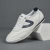 Autumn little white shoes soft sole versatile Forrest Gump shoes lace-up casual sports shoes soft leather running shoes