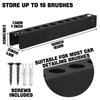 For All Detailing Brushes Car Detailing Brush Holder Detail Brush Holder Rack For 10 Brushes Auto Detailing Supplies Organizer