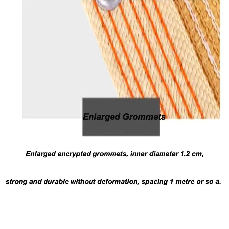 Бежевый тент сетка обернутая вокруг перфорированная ткань тента утолщенная теплоизоляционная сетка летний уличный тент от солнца парус