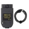 VAG COM FT232 V25.3 Инструмент сканера VAG Кабель KKL VCDS Диагностический кабель OBD2 Многофункциональный Многоязычный Сканер OBD2 HEX V2 A1