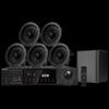 SANSUI T5 5.1-канальная потолочная акустическая система для домашнего кинотеатра, штепсель CN (адаптер в комплекте)