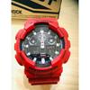 Б/у Отличное состояние Casio G-SHOCK GA-100B Красный Ана-Цифровой