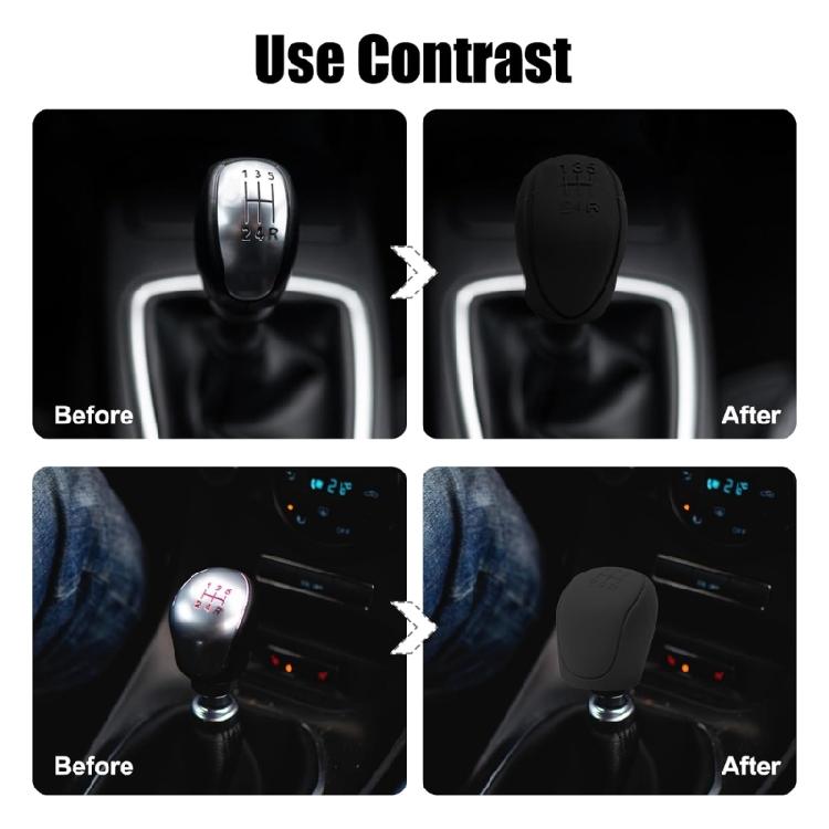 Автомобильный силиконовый чехол для ручки переключения передач, противоскользящая ручка переключения передач, универсальная ручка переключения передач