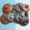 Purple Clay Single Teapot Lid Ceramic Round Tea Kettle Lid Accessories