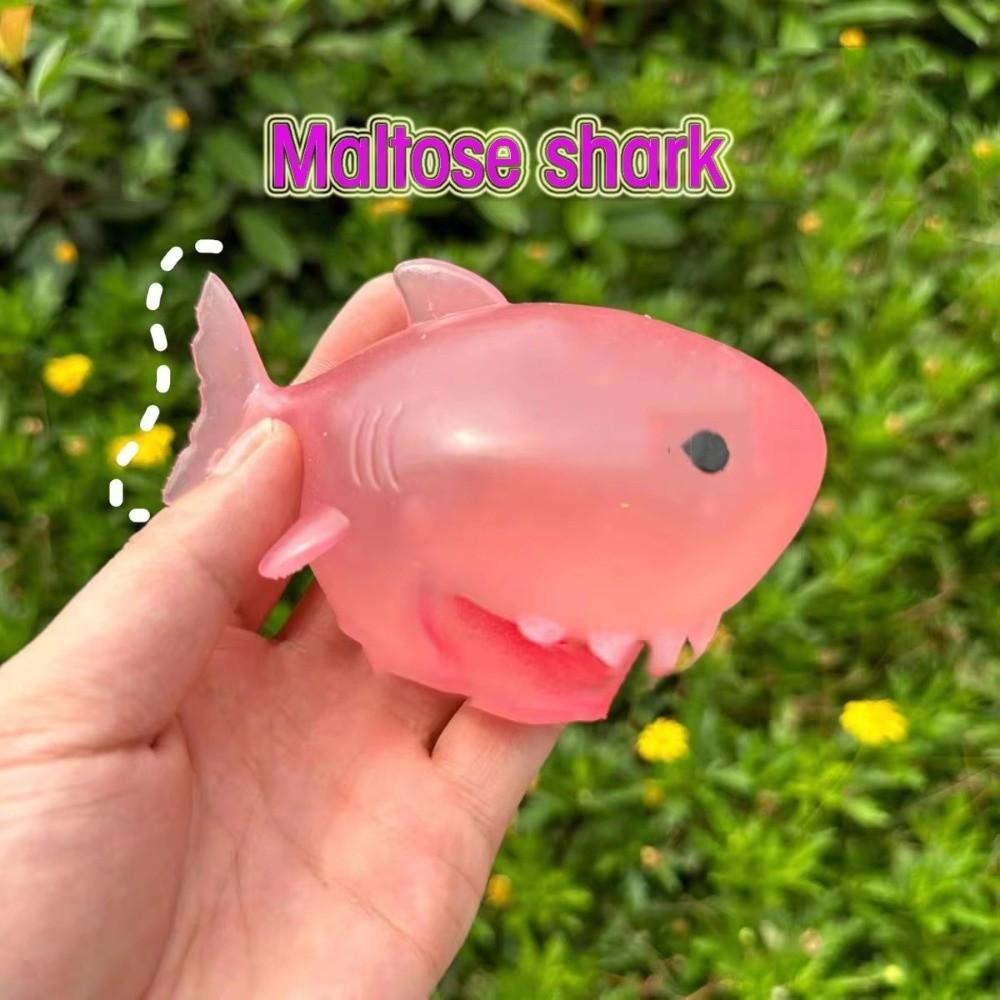 Decompression Design Color Changing Shark Toy Sunlight Sensitive Fidget Shark Toy For Children