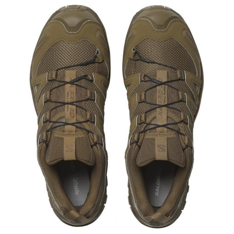 SALOMON XA PRO 3D Нескользящие Износостойкие Низкие Кроссовки для Трейлраннинга Унисекс Коричневые Кроссовки 477515