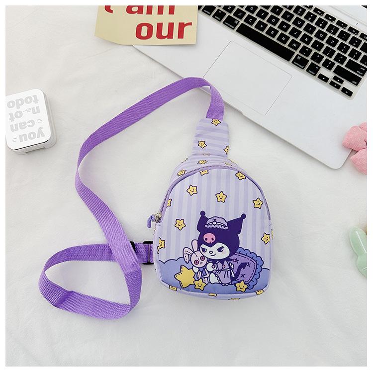 Милый детский кошелек для монет и сумка на плечо для девочек 2024 года - модная сумка-мессенджер и нагрудная сумка от Coulomi