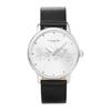 Coach Watch GRAND Silver Dial Quartz Daily Waterproof Mineral Glass 36mm 14503494 Women's Black