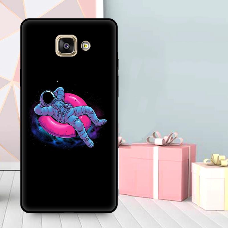 Космический чехол со звездами для астронавта для Samsung Galaxy J3 J5 J7 J1 2016 A3 A5 2017 J4 J6 J8 A7 A9 A6 A8 Plus 2018