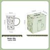 Xinmeiya Fresh Style High Borosilicate Glass Water Cup