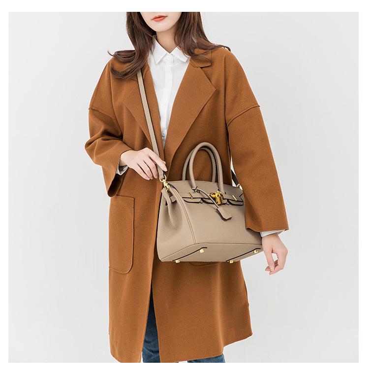 Модная женская сумка платинового цвета 2023 года с узорами личи и крокодиловой кожи