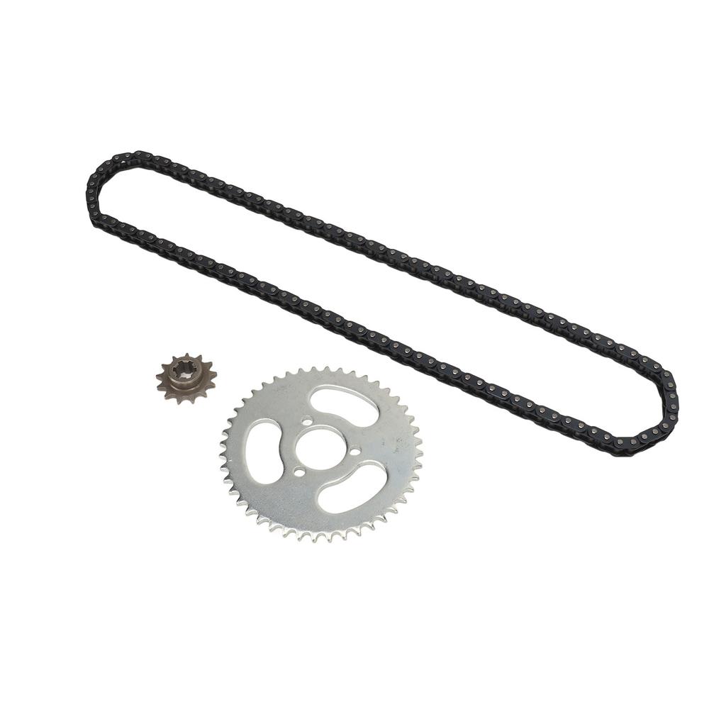 T8F 13T Front Sprocket T8F Drive Chain 116 Links T8F 44T 3 Hole Rear Chain Sprocket Kit for ATV