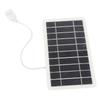Мини-солнечные панели из поликристаллического кремния 2 Вт 5 В портативное зарядное устройство для солнечных батарей USB для экстренных случаев