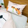 Комплект пододеяльника MORIPiLO Disney Mochi Пододеяльник и Мягкая Персиковая Кожа Односпальный Размер 150x210см Белый Милый Постельный Комплект Персонаж Диснея Подушка Моришита