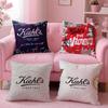 K-Kiehl's Подушка-чехол Удобный двусторонний чехол для подушки Идеально для автомобиля, дивана, спальни и других мест