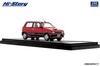 Hi Story Daihatsu MIRA Turbo Двухцветный готовый продукт 1/43 TR-XX (1985) Красный / Черный