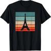 Eiffel Tower Retro Style Vintage T-Shirt