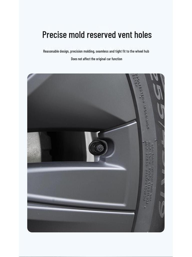 Модификационные детали колпаков Tesla Model 3/Y - Легкая установка Автоаксессуары