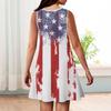 Girl Summer Dress Sleeveless Printed Color Casual Dress