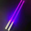 1 Pcs Led Lightsaber Luminous Chopsticks Detachable Washable Reusable Free Tableware For Kitchen Dinner