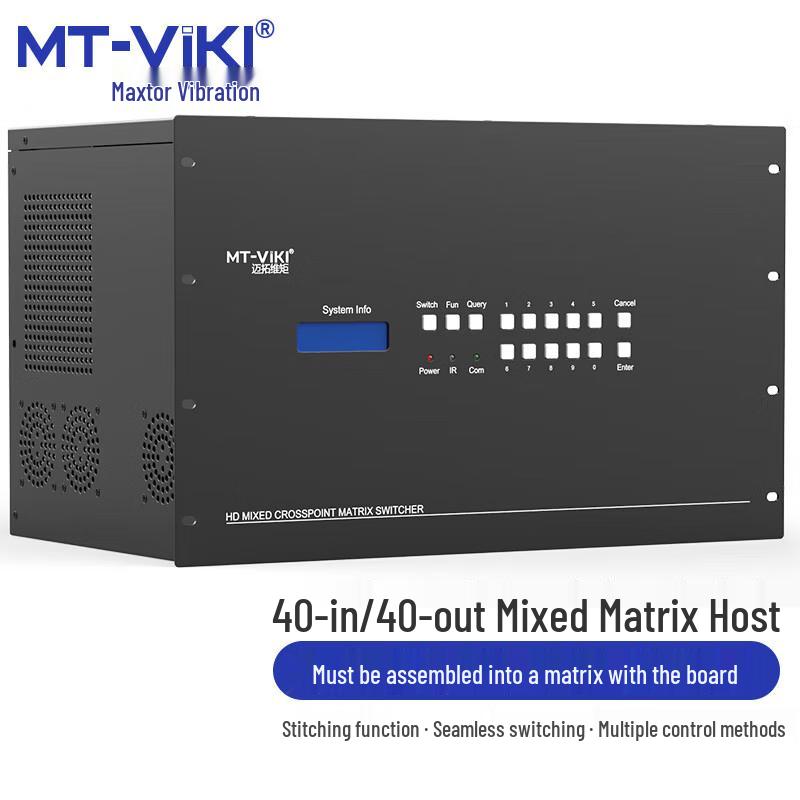 MT-viki MT-HC4040(EWF) HDMI 40x40 Seamless Modular Video Wall Matrix Switcher
