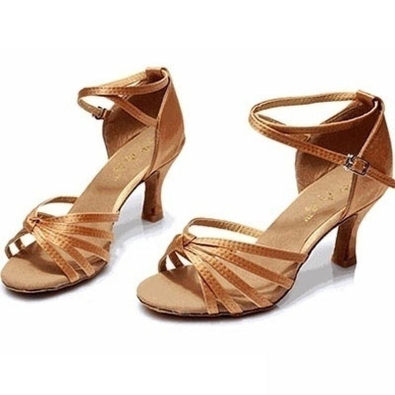 Модные женские туфли для бальных танцев, танго, латиноамериканские танцевальные туфли, туфли на среднем каблуке для вечеринок