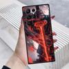 Мечник в древнем стиле Для Samsung Galaxy S26 S25 S24 S23 S22 S21 S20 Ultra Plus FE 5G Черный Мягкий ТПУ Чехол для телефона