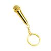 Fashion Car Key Holder Personalized Pendent Key Chain Microphone Key Ring  Women Men