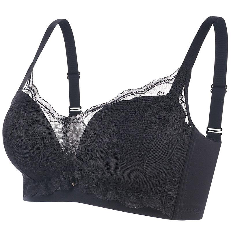 Sexy Lace Underwear for Women Gathering Bra Underarm Fat Reduction Adjustable Bra Push Up Bra
