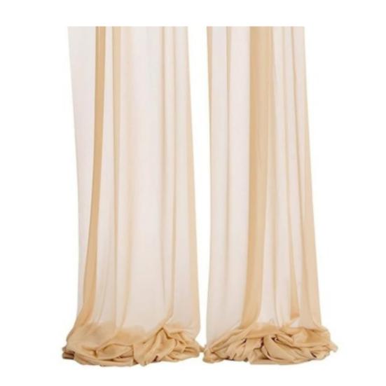 Шифоновые ленты на стулья, украшения для прохода на свадьбе, 9 футов, немнущаяся драпировочная ткань для церемонии, приема, вечеринки, банкетного украшения