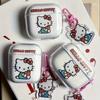 Милый Hello Kitty для кейса наушников AirPods1 Apple 1-го поколения pro1 Bluetooth беспроводной кейс для наушников
