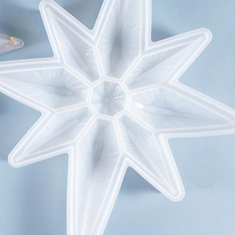 Anise Listed Pendant Casting Silicone Mould DIY Crafts Decoration Jewelry Making Tool Crystal Epoxy Resin Mold