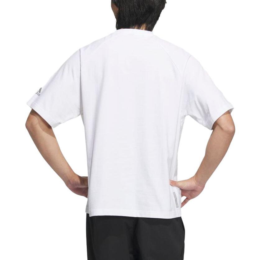 adidas City Escape Loose Fit Badge of Sports Graphic Short Sleeve T-Shirt 'White' Men's IA9430