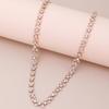 2023 Women's Niche Imitation Pearl Choker with Clavicle Chain Design
