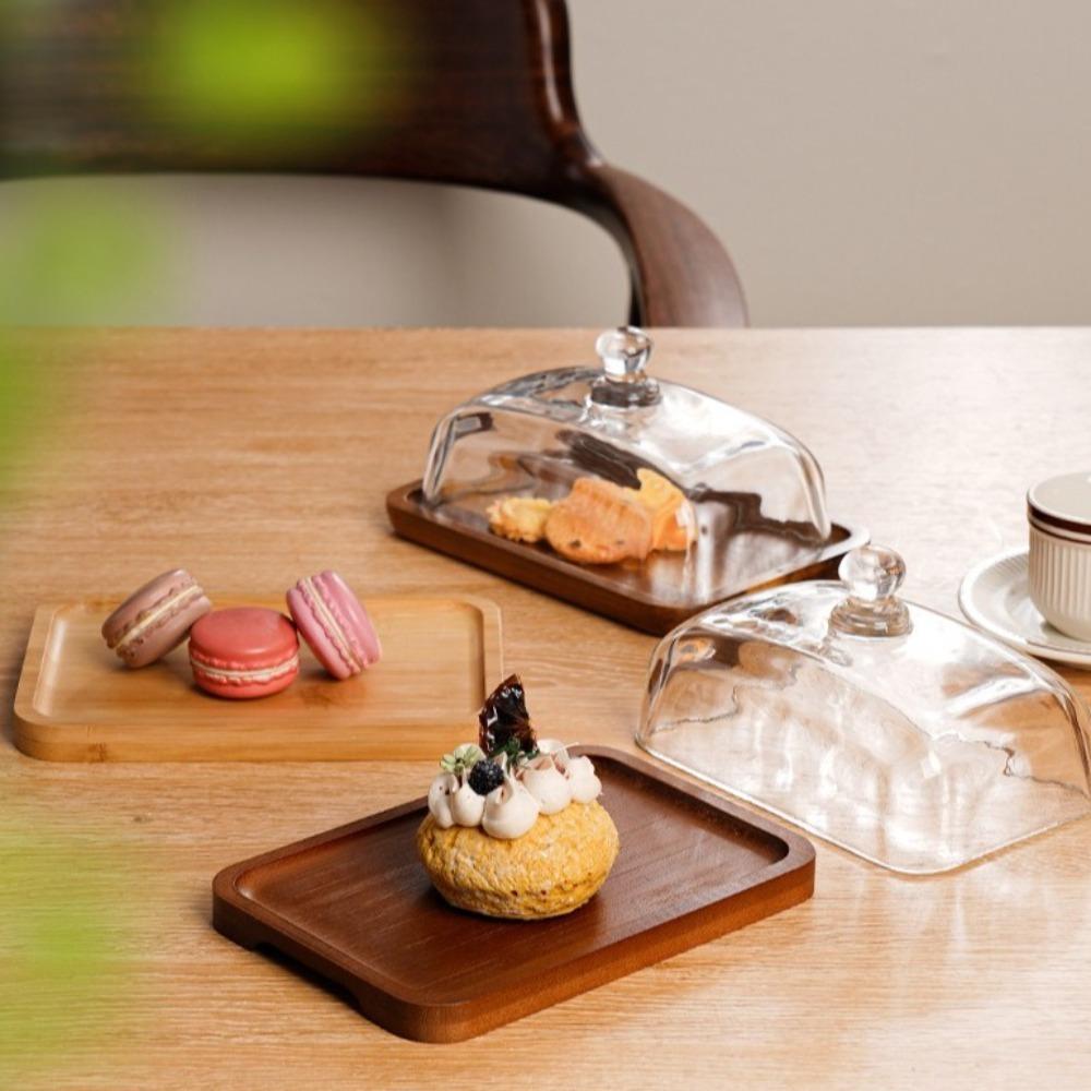 Light Luxury Pastry Stand Rectangular Butter Plates Serving Tray Dessert Plate  Hotels