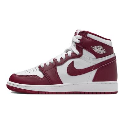 Air 1 Retro High OG GS Artisanal Red Детские кроссовки White Team-Red FD1437-160